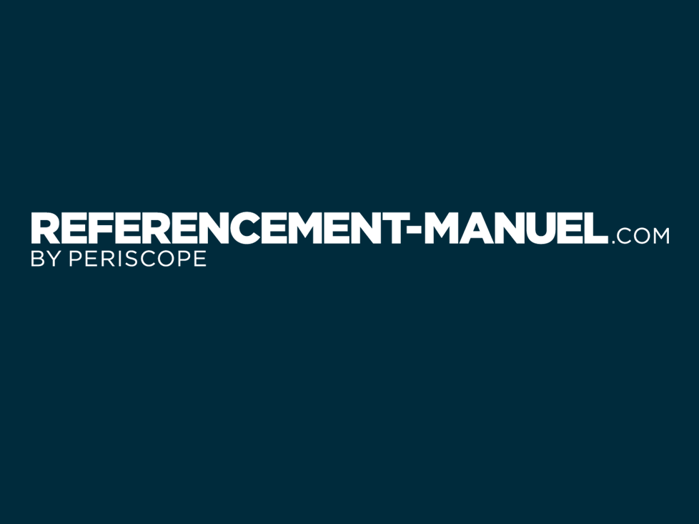 Referencement Manuel